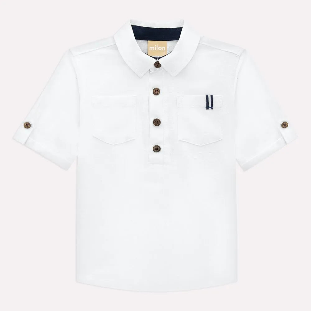 Conjunto Infantil Menino em Linho Milon