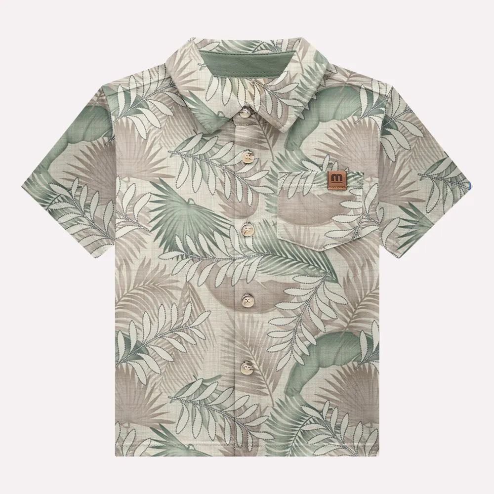 Conjunto Infantil Menino Folhagem Milon