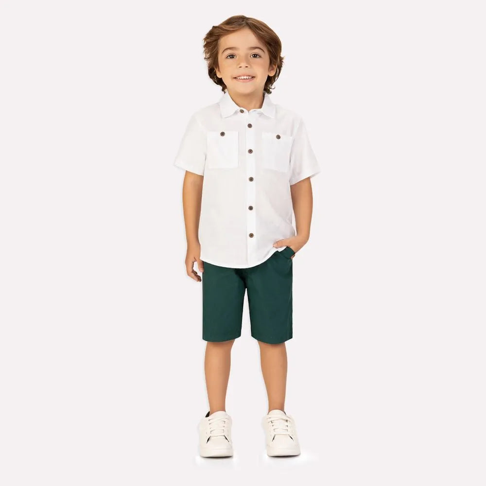 Conjunto Infantil Menino em Algodão Milon