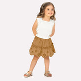 Conjunto Infantil Menina Bordado Milon