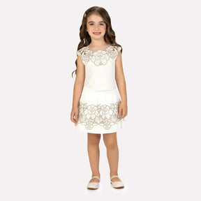 Conjunto Infantil Menina Bordado Milon