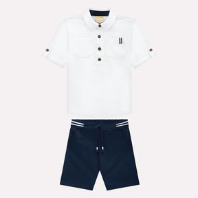 Conjunto Infantil Menino em Linho Milon